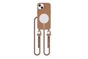 Mobil - Deksel og etui - Tech-Protect MagNecklace MagSafe Case for iPhone 14 - Brown - 5906302370504
