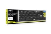 Tastatur - PORT Designs PORT Connect OFFICE PRO - Tastatur - Engelsk - Svart - 900903RQWI