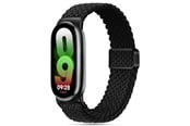 Smartklokke - Tilbehør - Tech-Protect NylonMag Strap for Xiaomi Smart Band 8 / 9 / NFC - Black - 5906302370368
