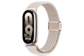 Smartklokke - Tilbehør - Tech-Protect NylonMag Strap for Xiaomi Smart Band 8 / 9 / NFC - Beige - 5906302370405