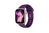 Smartklokke - Tilbehør - CRONG Liquid - Apple Watch Strap 38/40/41/42 mm - Plum - CRG40LQBPLM