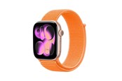 Smartklokke - Tilbehør - CRONG Nylon - Sport Band for Apple Watch 38/40/41/42 mm - Tropical Orange - CRG40NLBTRN