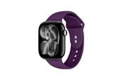 Smartklokke - Tilbehør - CRONG Liquid - Apple Watch Strap 44/45/46/49 mm - Plum - CRG44LQBPLM