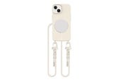 Mobil - Deksel og etui - Tech-Protect MagNecklace MagSafe Case for iPhone 14 - Beige - 5906302370498