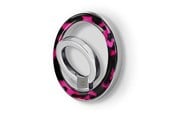Mobil - Andre tilbehør - CRONG Deluxe RING Holder - MagSafe Magnetic Phone Holder - Pink Tortoise - CRGDLRHPTO