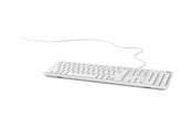 Tastatur - Dell KB216 - keyboard - multimedia - QWERTY - Pan Nordic - white Input Device - Tastatur - Nordisk - Hvit - KB216-WH-NORD