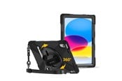 Nettbrett - Deksler og etui - CRONG Defender Plus - Rugged Case iPad 11" A16 (2025) / 10.9" (2022) - black - CRGDPIPD11BLK