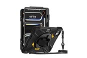 Nettbrett - Deksler og etui - CRONG Defender Plus – Rugged case iPad Pro 11" M5 (2025) / M4 (2024) - Black - CRGDPIPDP11BLK
