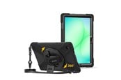 Nettbrett - Deksler og etui - CRONG Defender Plus - Rugged Case Samsung Galaxy Tab A11+ 10.9" - black - CRGDPSGTA11PBLK