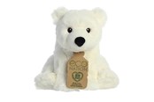 Plush - Eco Nation – Plush Toy / Cuddly Sitting Polar Bear 19 cm Eco-Friendly - 35030