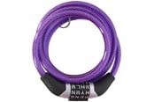 Sykkelutstyr - Dunlop - Combination Bicycle Lock - Violet - 8711252029221PURPLE