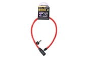 Sykkelutstyr - Dunlop - Cable anti-theft bicycle lock - red - 8711252029252RED