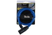 Sykkelutstyr - Dunlop - Spiral key bicycle lock 65 cm - blue - 871125208264_BLUE