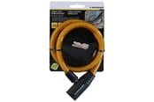 Sykkelutstyr - Dunlop - Spiral keyed bicycle lock 65 cm - orange - 871125208264_ORANGE