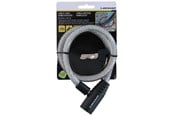 Sykkelutstyr - Dunlop - Keyed spiral bicycle lock 65 cm - white - 871125208264_WHITE