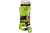 Sykkelutstyr - Dunlop - Bike lock with chain lock 120cm - Green - 8711252416984GREEN