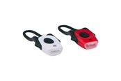 Sykkellys - Dunlop - Set of Silicone Bicycle Lights Front and Rear LED - 871125225545
