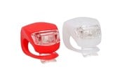 Sykkellys - Dunlop - A set of silicone LED lamps front and rear - 8711252053202