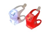 Sykkellys - Dunlop - Set of silicone LED bicycle lamps front and rear - 8711252417929