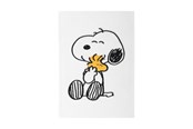 Skrive- & Tegneverktøy - Snoopy - Plush notebook / notebook A5 from the Lazy Days collection - CTPA5009