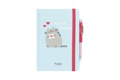 Skrive- & Tegneverktøy - Pusheen - Notebook + pen flashlight from the Purrfect Love collection - CPA5008