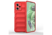 Mobil - Deksel og etui - Hurtel Magic Shield Case for Xiaomi Redmi Note 12 5G / Poco X5 5G Flexible Armor Cover Red - 9145576277447