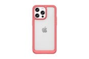Mobil - Deksel og etui - Hurtel Reinforced Case with a Flexible Frame for iPhone 15 Pro Max Outer Space - Red - 9145576279717