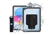 Nettbrett - Deksler og etui - Armor-X MXS Waterproof case for iPad 11 / 10.9 2022 Black/Clear - MXS-iPad-N5