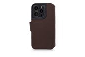 Mobil - Deksel og etui - Decoded Leather Wallet Case for iPhone 14 Pro Max Brown - D23IPO14PMCW5CHB