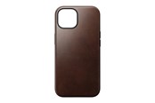 Mobil - Deksel og etui - Nomad Modern Leather Case - iPhone 15 | Rustic Brown | Horween - NM01607885