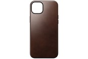 Mobil - Deksel og etui - Nomad Modern Leather Case - iPhone 15 Plus | Brown | Horween - NM01609285