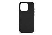 Mobil - Deksel og etui - Pomologic CoverCase Silicone iPhone 16 Pro Black W/Magsafe - POM-IPCCS16PMS-700