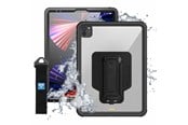 Nettbrett - Deksler og etui - Armor-X Waterproof case for iPad Pro 12.9 2021/2022 Black/Clear - MXS-A17S