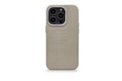 Mobil - Deksel og etui - Decoded Leather Embossed Backcover for iPhone 14 Pro Clay - D23IPO14PBC1CY