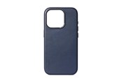 Mobil - Deksel og etui - Decoded Leather Backcover for iPhone 15 Plus True Navy - D24IPO15PLBC1NY