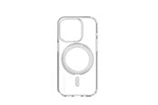 Mobil - Deksel og etui - Decoded Recycled Plastic Transparent Loop Stand BackCover for iPhone 15 Pro Clear - D24IPO15PLSBC1TT