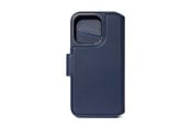Mobil - Deksel og etui - Decoded Leather Detachable Wallet for iPhone 15 Pro Max True Navy - D24IPO15PMDW5NY
