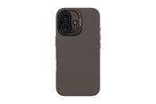 Mobil - Deksel og etui - Decoded AntiMicrobial Silicone Backcover for iPhone 16 Phantom (Black) - D25IPO16BCS9PM
