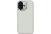 Mobil - Deksel og etui - Decoded AntiMicrobial Silicone StacksBackcover for iPhone 16 Stone Grey (Clay) - D25IPO16BCST9SY
