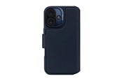 Mobil - Deksel og etui - Decoded Leather Detachable Wallet for iPhone 16 Navy - D25IPO16DW5NY