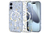 Mobil - Deksel og etui - Tech-Protect FlexAir MagSafe Case for iPhone 17- Daisies with Leaves - 5906302319572