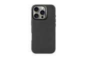 Mobil - Deksel og etui - Decoded Leather Backcover for iPhone 16 Pro Black - D25IPO16PBC1BK