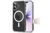 Mobil - Deksel og etui - Tech-Protect Flexair Hybrid CC MagSafe Case for iPhone 17 - Clear - 5906302319619