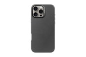 Mobil - Deksel og etui - Decoded Leather Backcover for iPhone 16 Pro Max Black - D25IPO16PMBC1BK