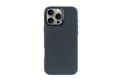 Mobil - Deksel og etui - Decoded Leather Backcover for iPhone 16 Pro Max Navy - D25IPO16PMBC1NY