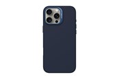 Mobil - Deksel og etui - Decoded AntiMicrobial Silicone Backcover for iPhone 16 Pro Max Blue Print (Navy) - D25IPO16PMBCS9BT