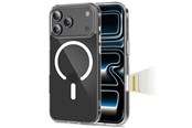 Mobil - Deksel og etui - Tech-Protect Flexair Hybrid CC MagSafe Case for iPhone 17 Pro Max - Clear - 5906302319640