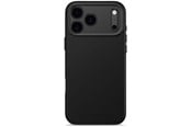 Mobil - Deksel og etui - Decoded - AntiMicrobial Silicone Backcover for iPhone 17 Pro Max - Phantom Black - D25IPO17PKBCS9PK