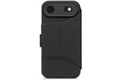 Mobil - Deksel og etui - Decoded - Textured Silicone Detachable Wallet for iPhone 17 Air - Phantom Black - D26IPO17ADW3TSPK