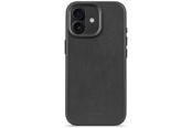 Mobil - Deksel og etui - Decoded - Leather Backcover for iPhone 17 - Black - D26IPO17BC1BK